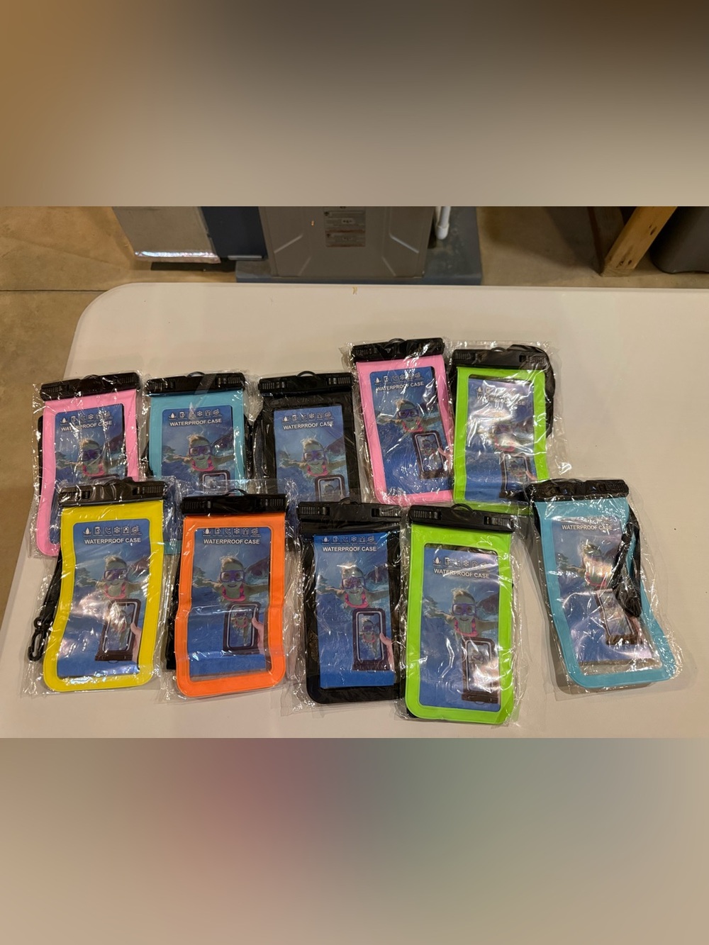 Waterproof Phone Pouch - Assorted Neon Colors